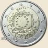 Málta emlék 2 euro 2015 '' 30 éves az Európa zászló '' UNC 